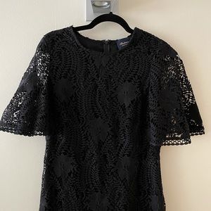 Shoshanna Black Lace Dress